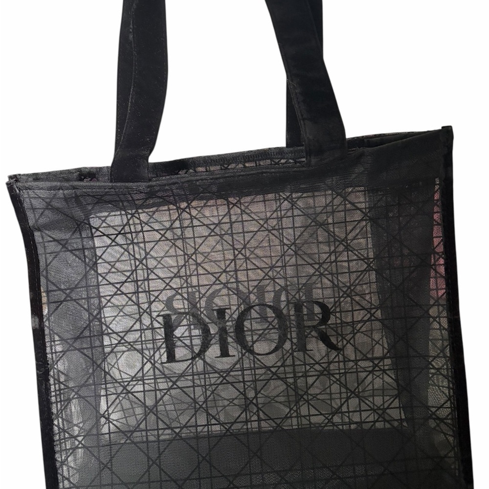 Dior Beauty Black Mesh Tote – VIP / GWP – Brand New